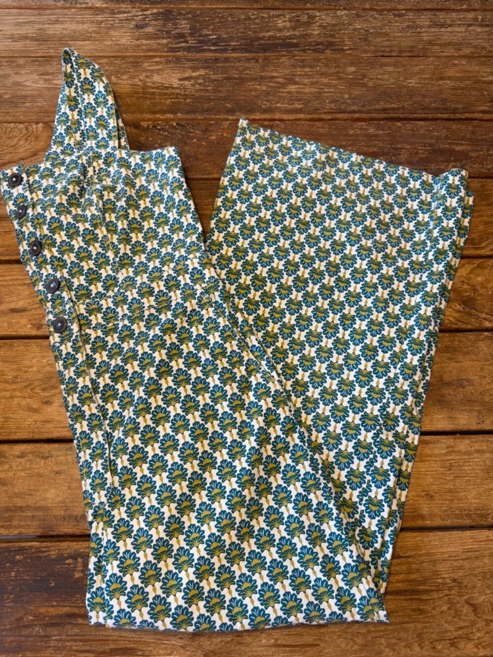 Maeve The Portside Button-Front Jumpsuit, size 12 - Picture 8 of 10